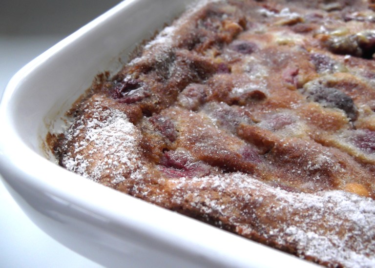 clafoutis de cereja;
