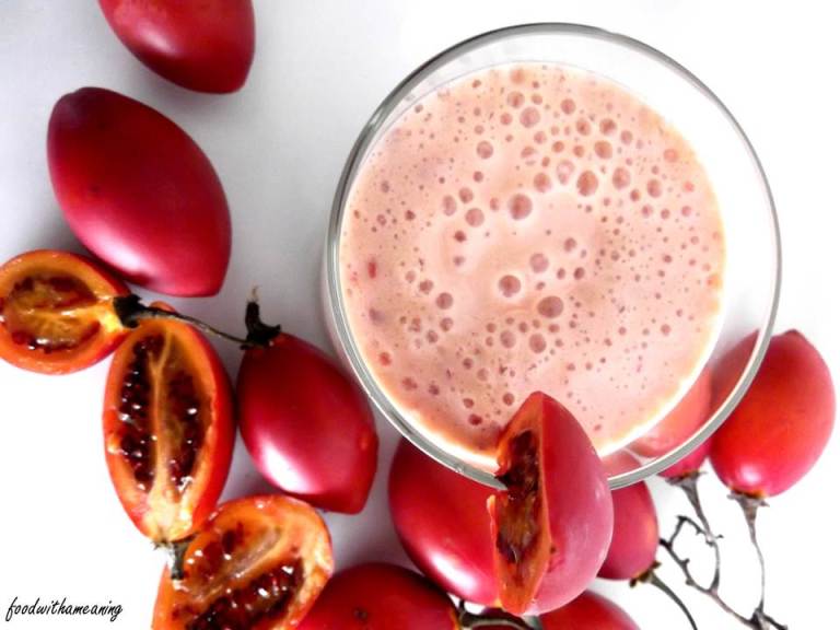 batido de tamarilho com kéfir