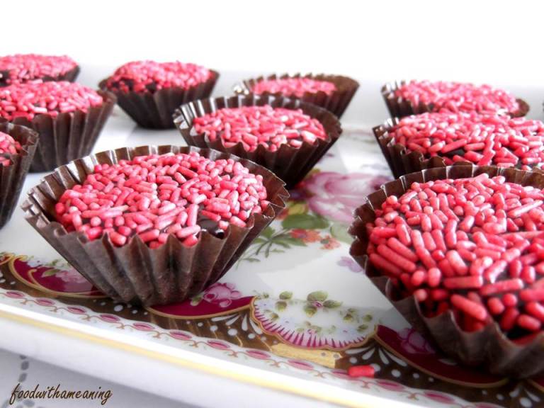 Brigadeiros queijada
