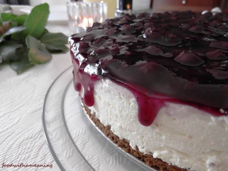 cheesecake de mirtilos_foodwithameaning