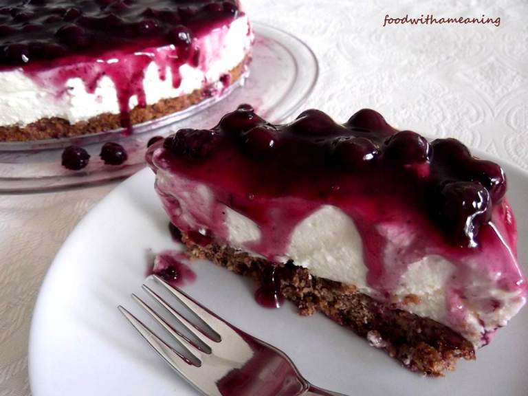 cheesecake de mirtilos_foodwithameaning