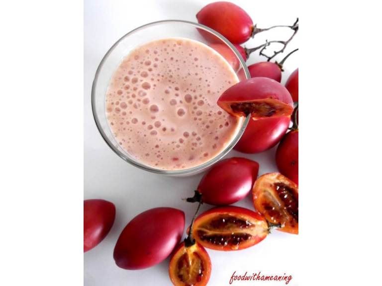 batido de tamarilho e kefir