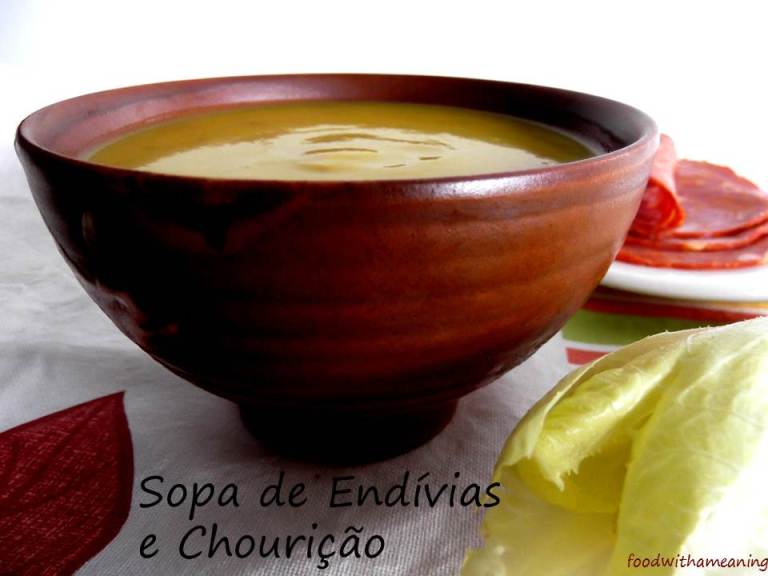 Sopa de Endívias e Chourição_foodwithameaning