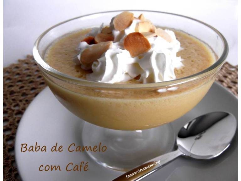 Baba de camelo light com café_foodwithameaning