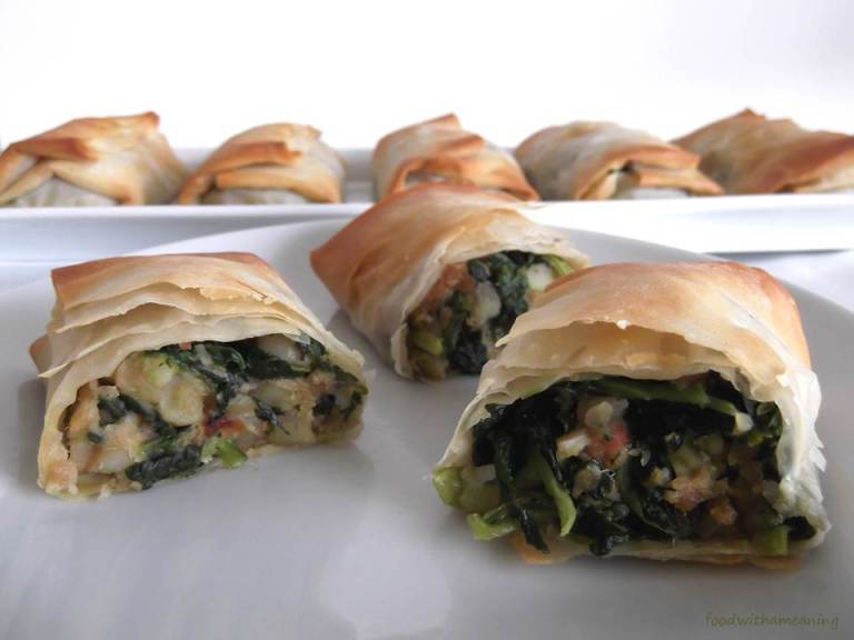 Trouxas de alheira, grelos e castanha_foodwithameaning