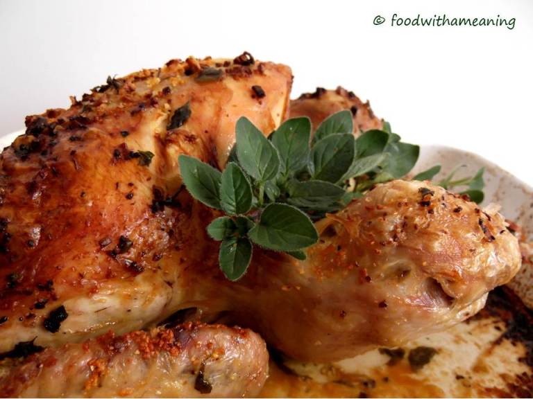 frango assado com ervas aromáticas_foodwithameaning