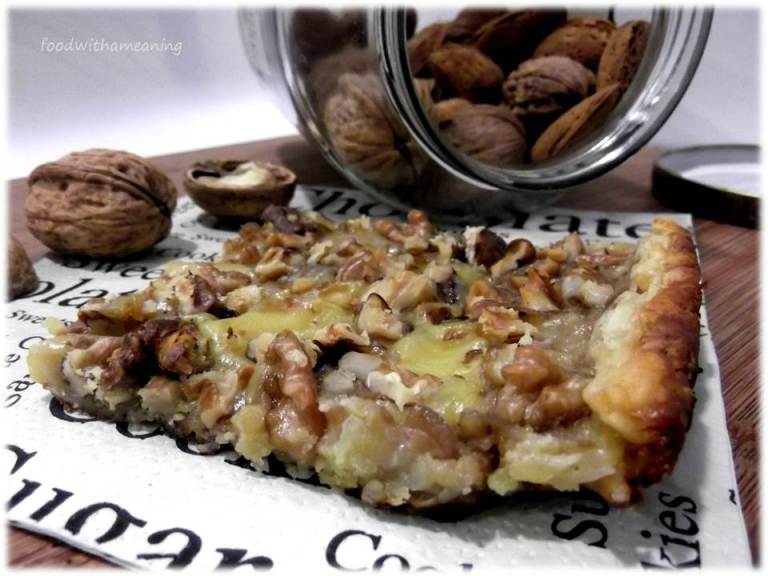 tarte folhada de noz