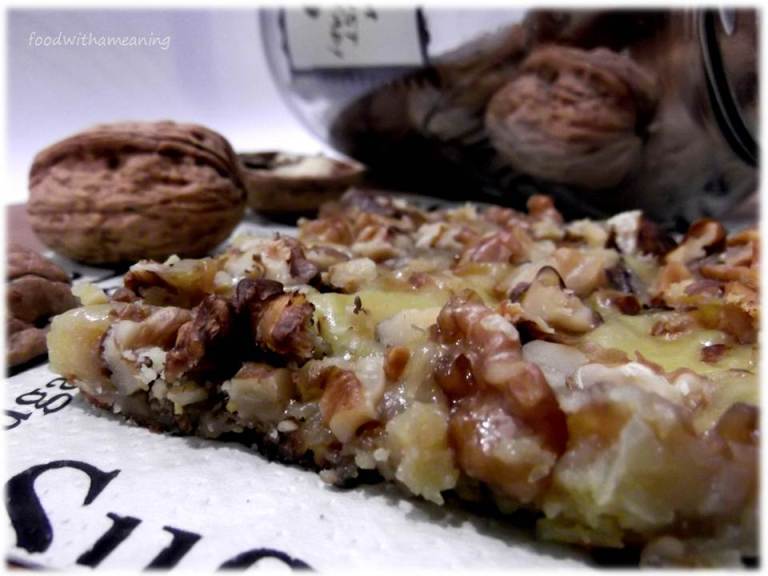 tarte folhada de noz