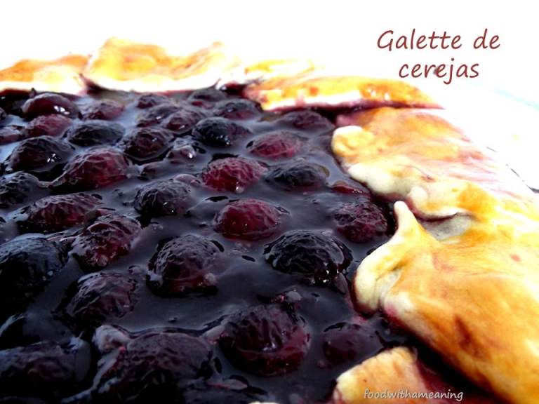 galette de cerejas