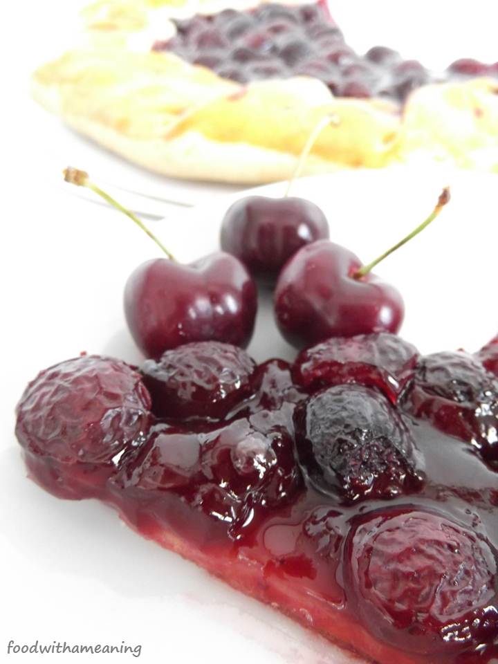 galette de cerejas