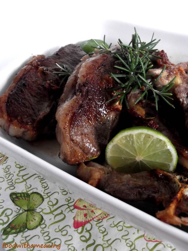 Costeletas de cabrito