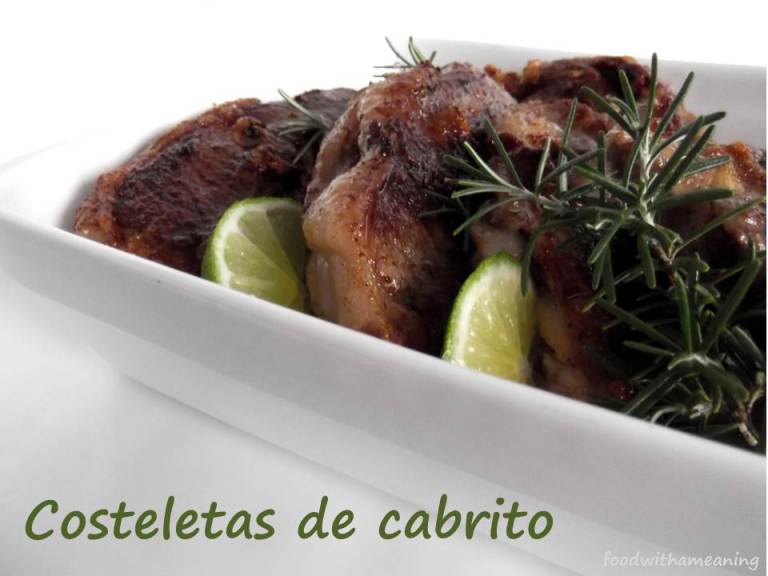 Costeletas de cabrito