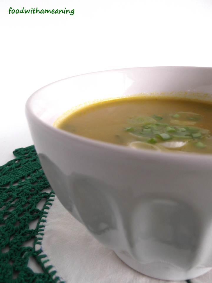 sopa de cebolo e chuchu