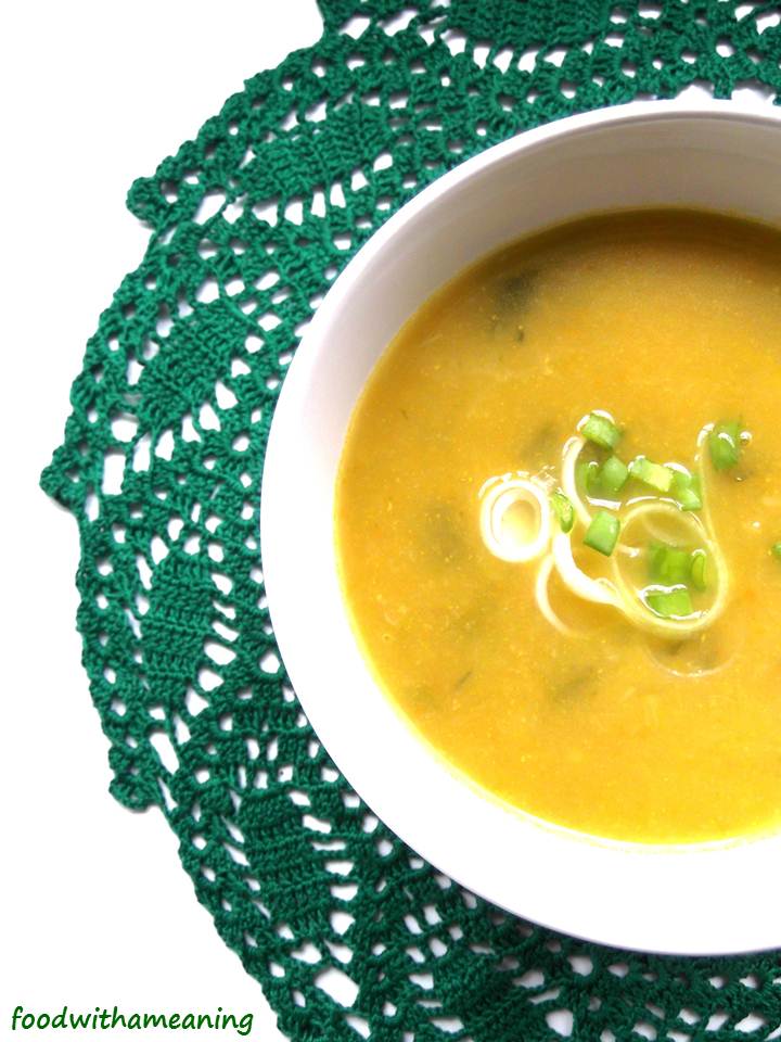 sopa de cebolo e chuchu