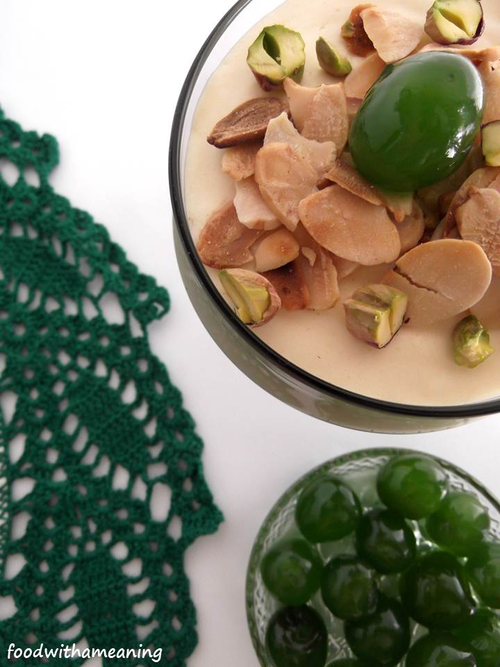 mousse de chocolate branco