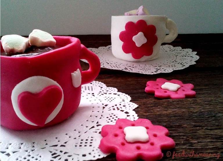 hot chocolate cupcake