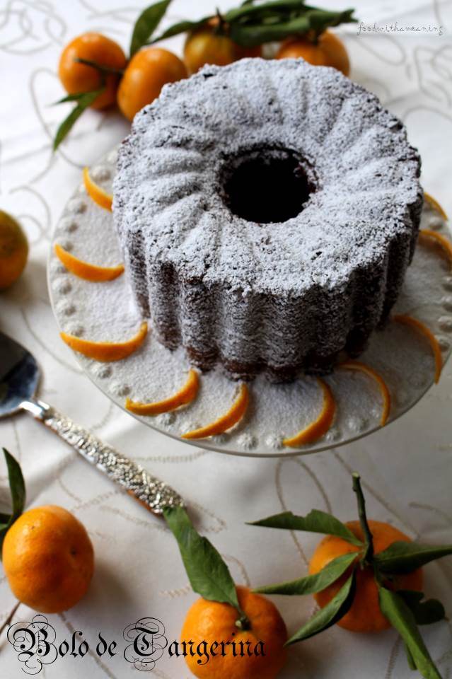 Bolo de tangerina