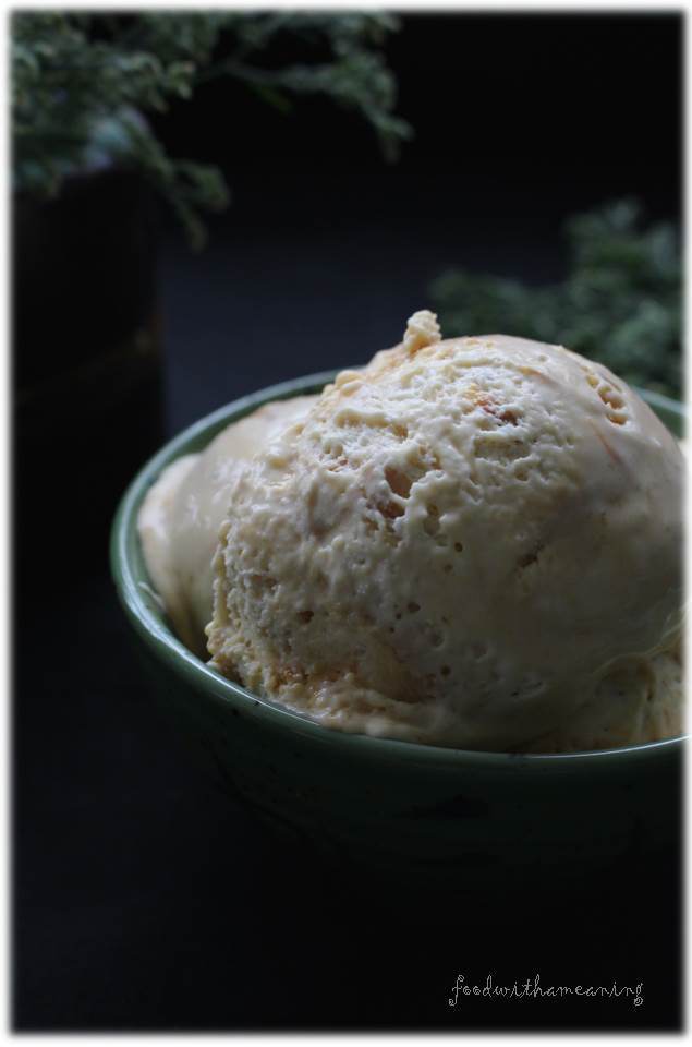 gelado de leite condensado