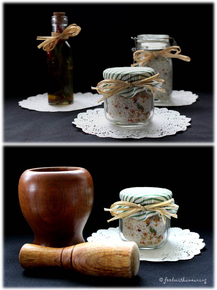 sais e azeite aromatizados