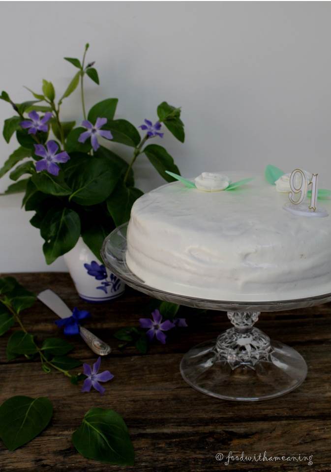 Bolo de limão e lemon curd  _foodwithameaning