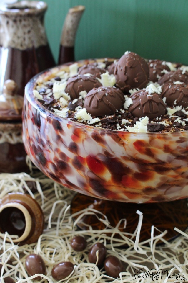 Pudim de Café, Bolacha e Chocolate