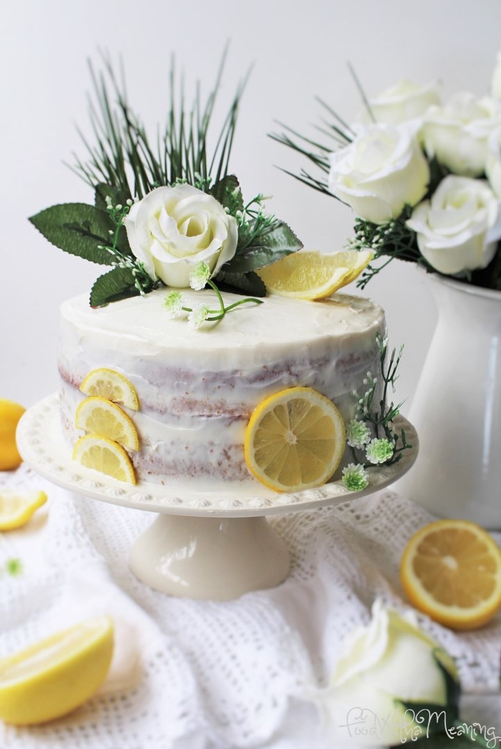 Naked Cake de Limão com Buttercream