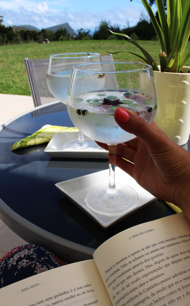 gin com cuca melon, pimenta rosa e anis estrelado