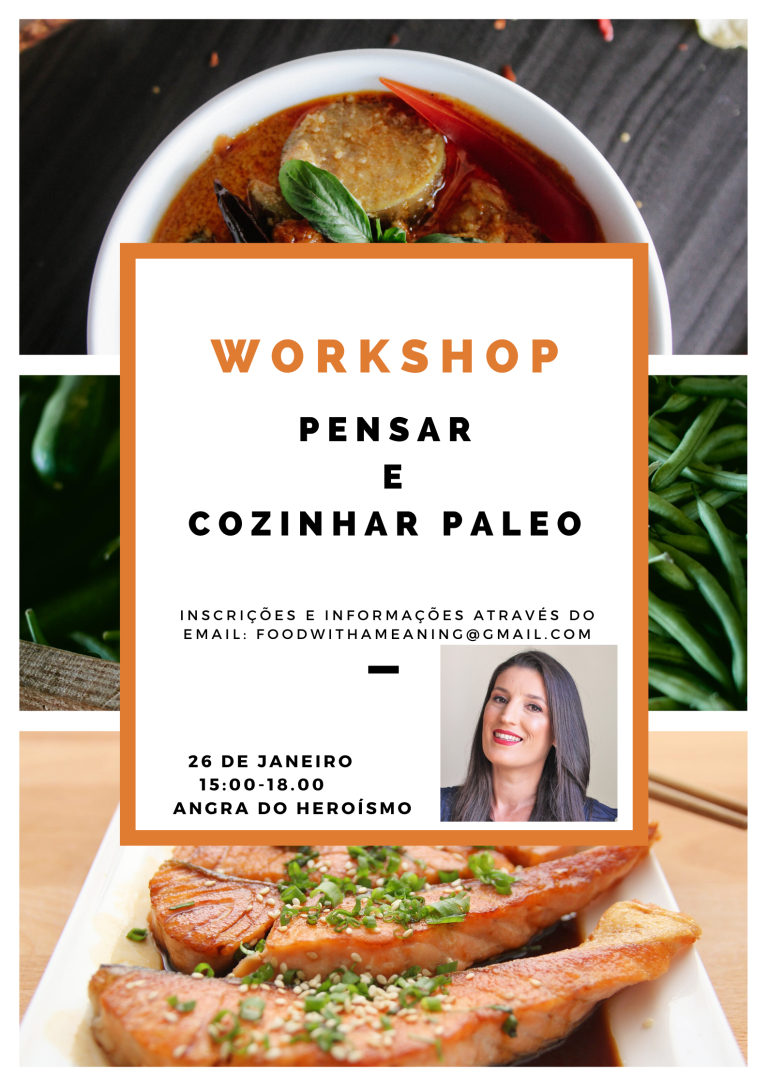 Workshop Pensar e Cozinhar Paleo