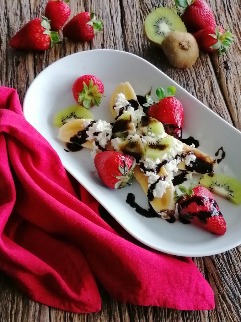 Banan split de requeijão 2