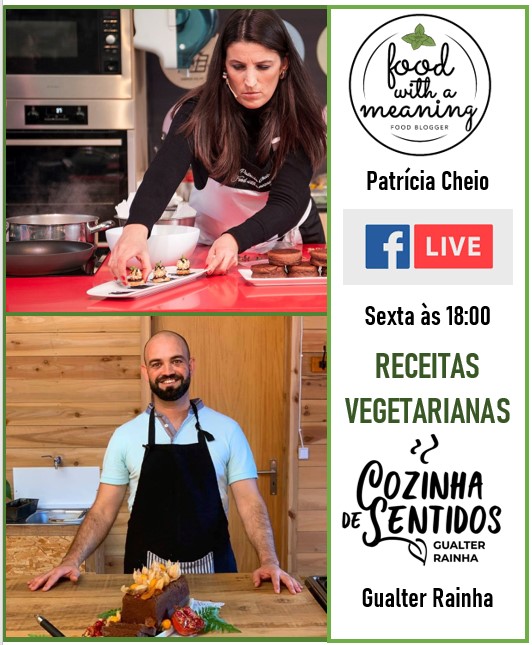 cartaz direto Receitas Vegetarianas